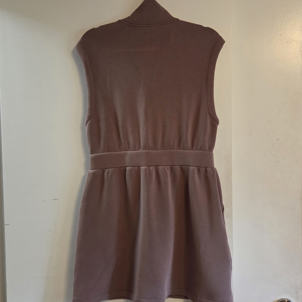 VARLEY Rosannah Double Soft Zip Dress Antler Medium - Picture 5 of 8
